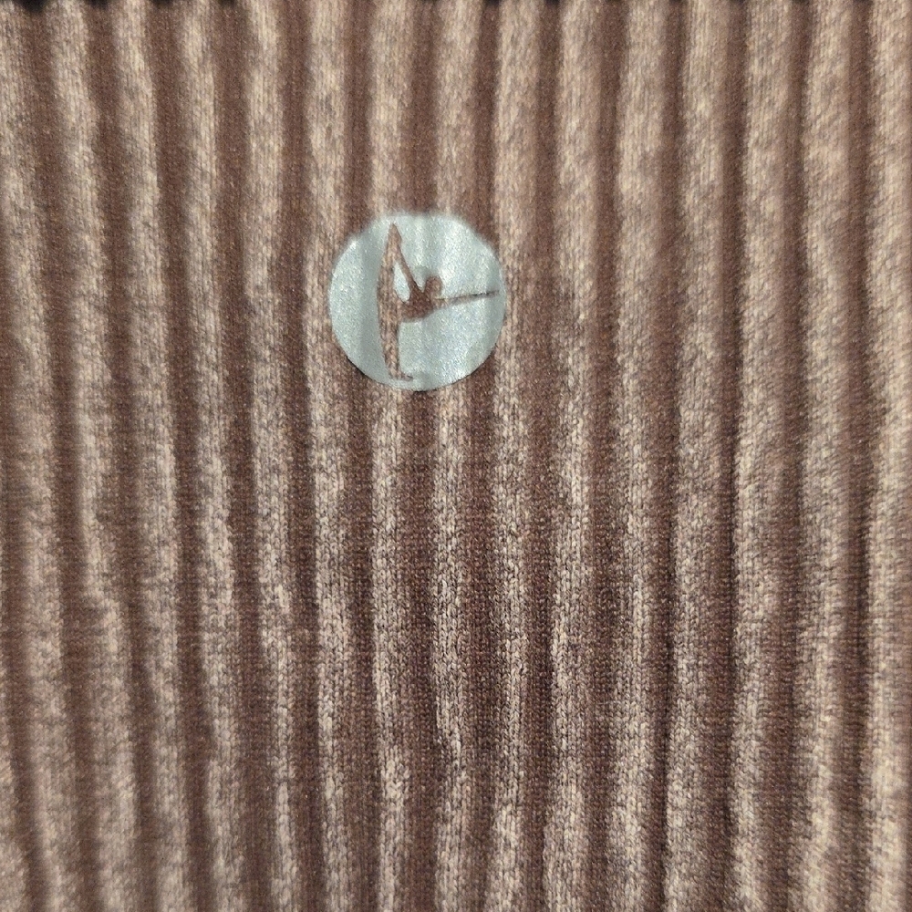 90 Degree By Reflex Brown Ribbed Seamless Crop Bra Tank NEW - Picture 9 of 16